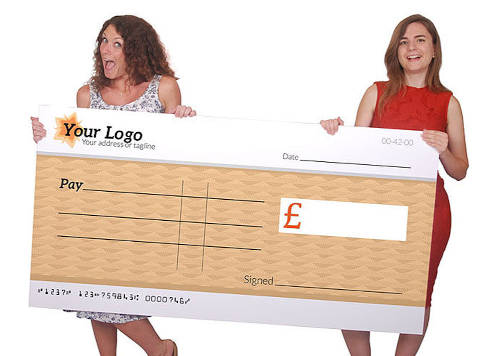 Big Cheques Mega Giant Cheques
